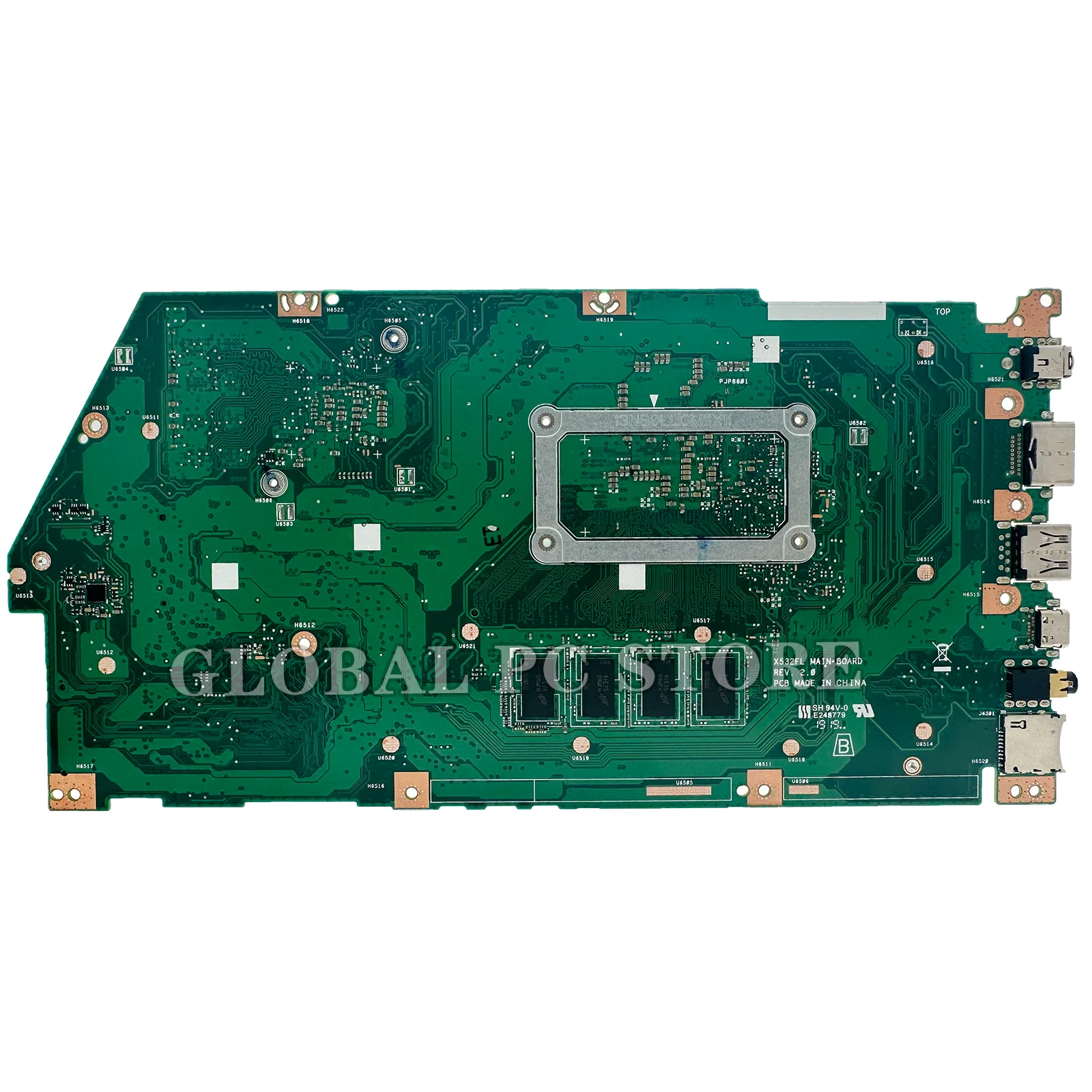 Placa base X532FL X532FLC para ASUS X531FL X532F X531F S531F K531F V531F S532F K532F V532F placa base para ordenador portátil i3 i5 i7 8th/10th - imagen 3