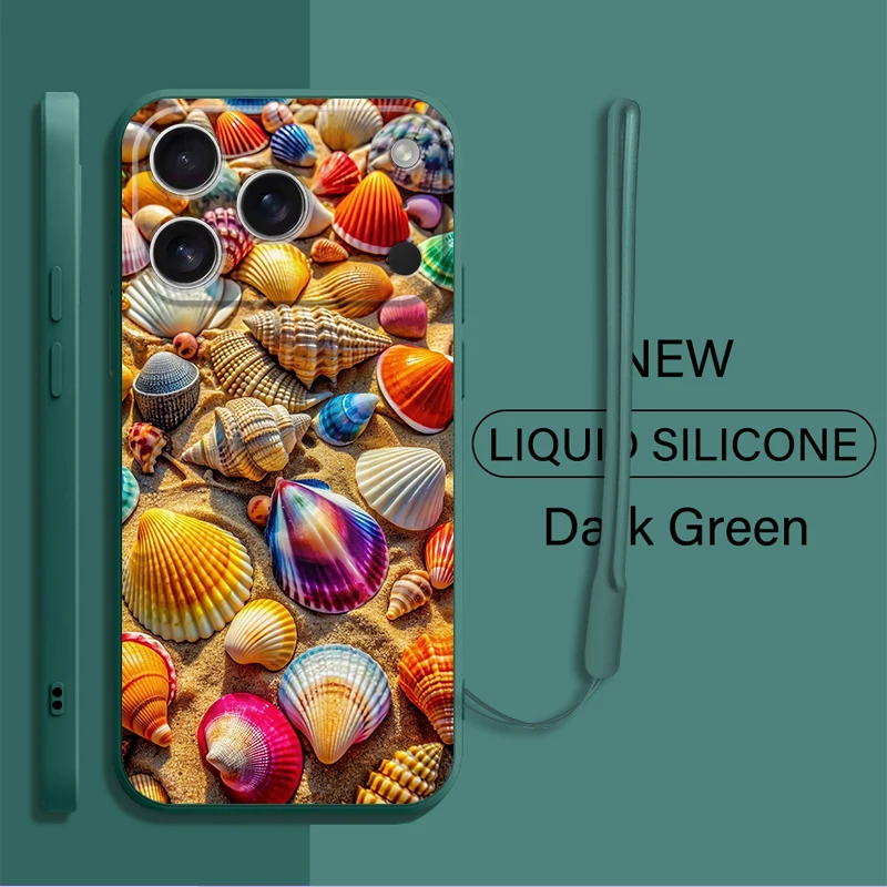 Funda suave para teléfono Apple iPhone XR 17 Air 7 8 16 14 15 Plus XS 11 12 13 Pro Max 16e Marinc Life cangrejos langostas - imagen 5