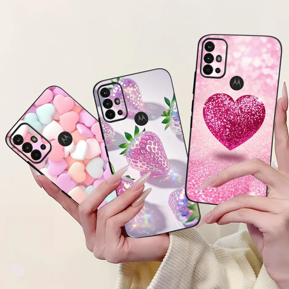 Para Motorola Moto G30 Funda XT2129-1 Funda de lujo dragón León dibujos animados Fundas de teléfono de silicona suave para Moto G10 G20 Funda G 20 Shell - imagen 5