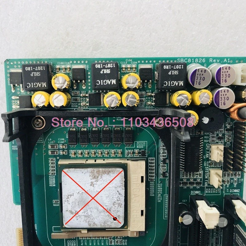 Para placa base de ordenador Industrial Axiomtek SBC81826 Rev. A1 - imagen 4