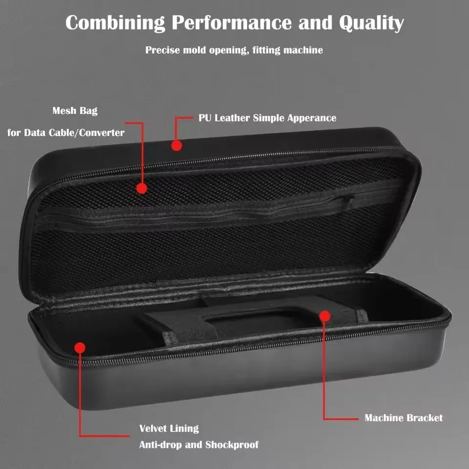 Vidrio + bolsa para Claw 8 AI + 2025 Protector de pantalla película de vidrio templado EVA funda portátil para MSI Claw 8 AI + accesorios protectores - imagen 3