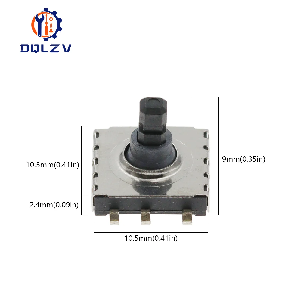 10X10X9MM SMD 5 interruptor de cinco vías interruptor multidireccional botón de Reinicio táctil interruptor multifunción 10*10*9mm - imagen 5