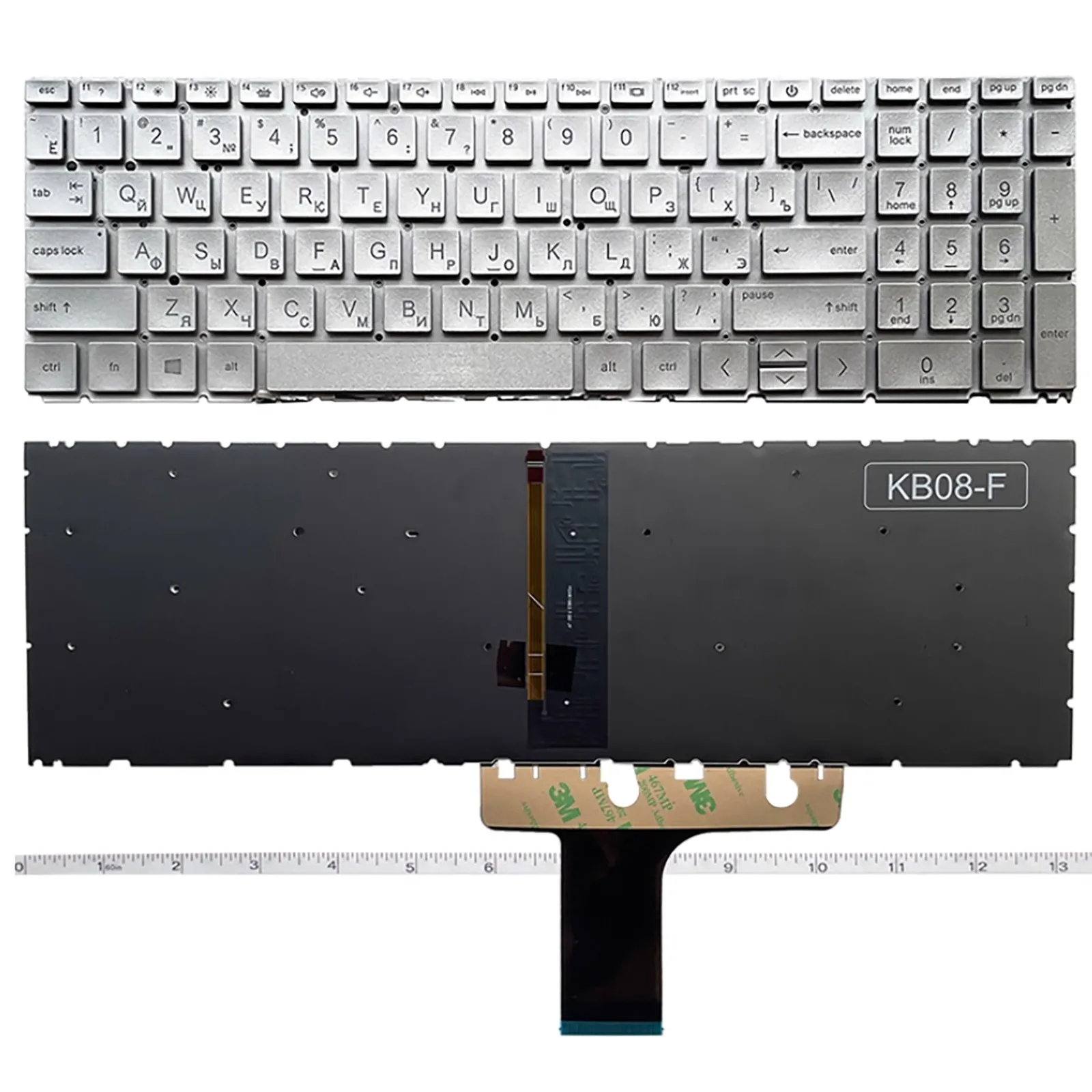 Diseño US RU SP para HP zbook15 PO Book Pro16 TPN-Q286 TPN-Q287 TPN-W161 15-FD 15-FC 16-ab teclado para ordenador portátil - imagen 2