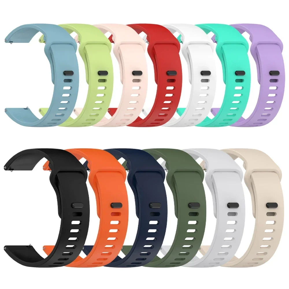 Correa deportiva de 20 a 22mm para Amazfit Bip 6 5, repuesto para reloj Amazfit BALANCE/Active 2/GTS 4 2 mini/GTR 4 3 pulsera de 47mm - imagen 2