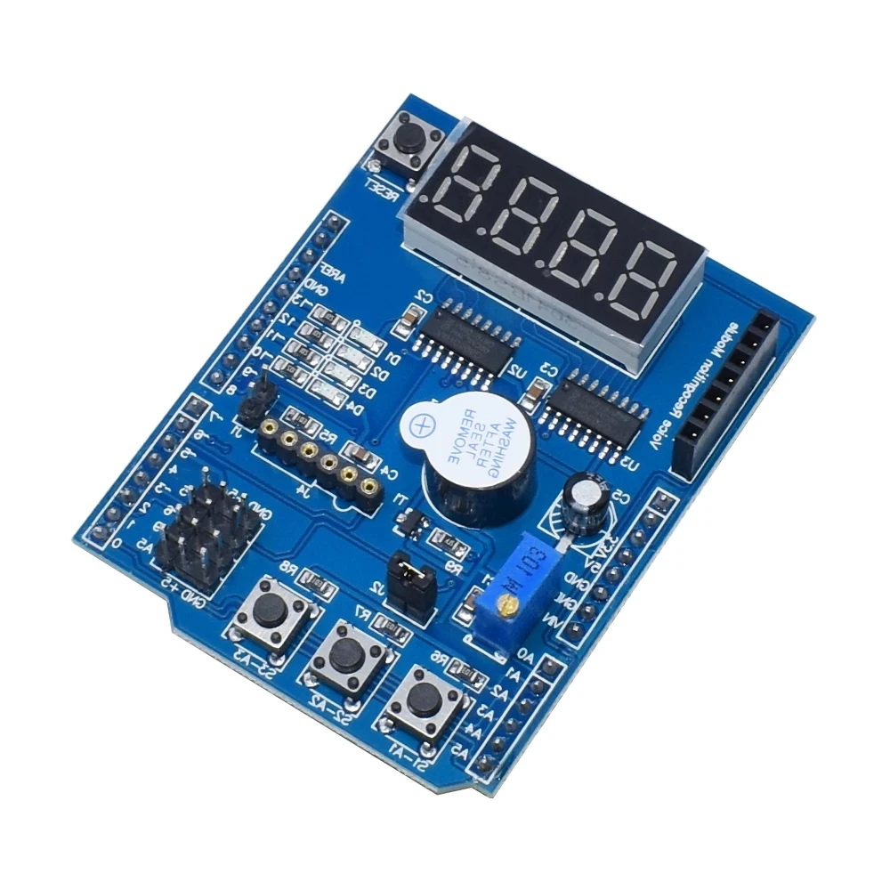 Placa de desarrollo de expansión multifuncional para Arduino, Base de aprendizaje UNO, LENARDO Mega 2560, escudo, Kit de bricolaje, 1 unidad - imagen 3