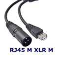 RJ45 M XLR M