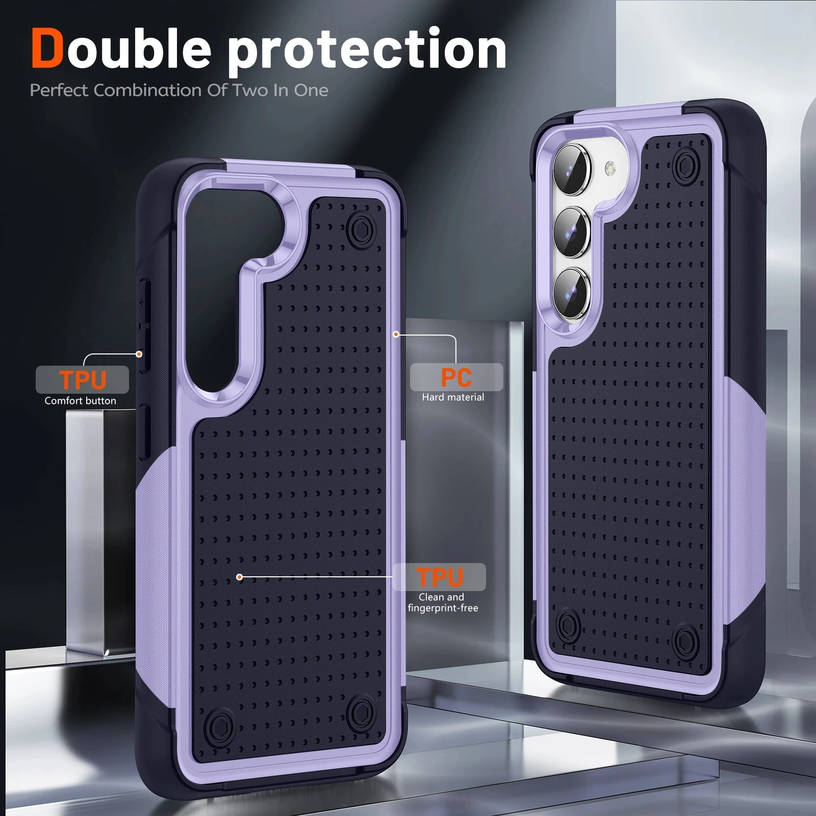 Funda protectora de cámara antisudor para Samsung Galaxy S21S22 S23 Ultra S21FE A54 A14 A13 A33 A53 A73 A52 A52S 5G - imagen 2