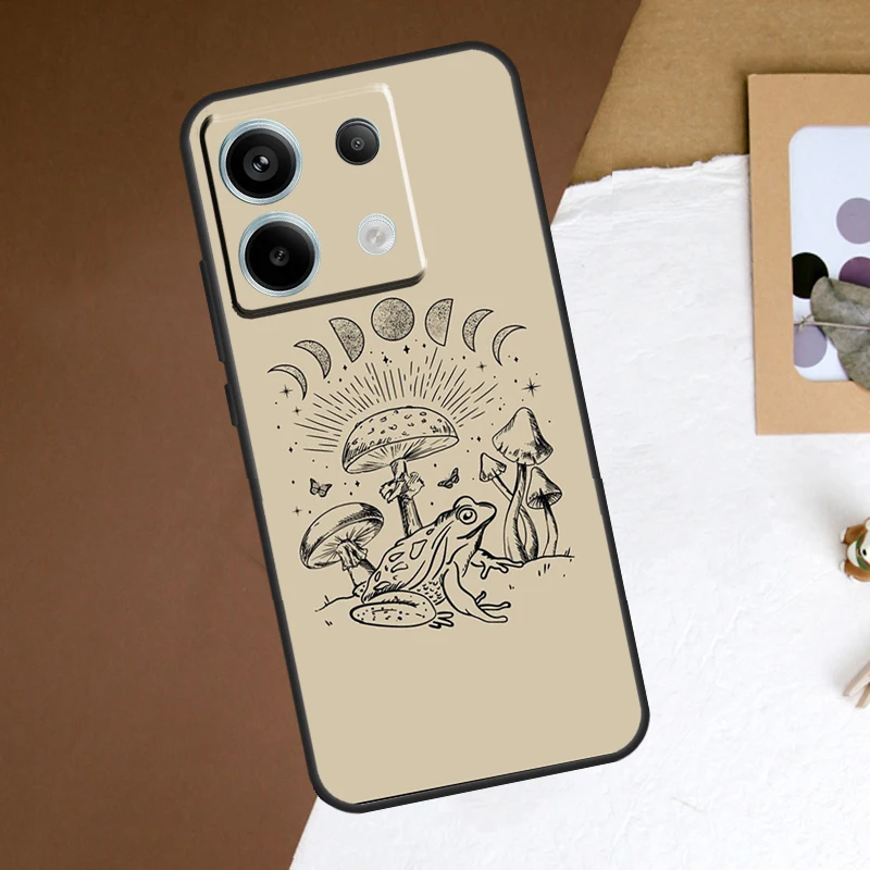 Cottagecore-Funda De Seta mágica para Redmi Note 11, 12, 13 Pro Plus, 9, 10, 10S, 11S, 12S, Redmi 12, 9C, 10C, 12C, 13C - imagen 2