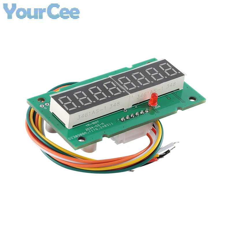 Módulo de alarma de tiempo acumulativo inteligente YR-1007 disparador de sincronización acumulativa pantalla LED de 8 dígitos configuración de alarma de tiempo - imagen 4