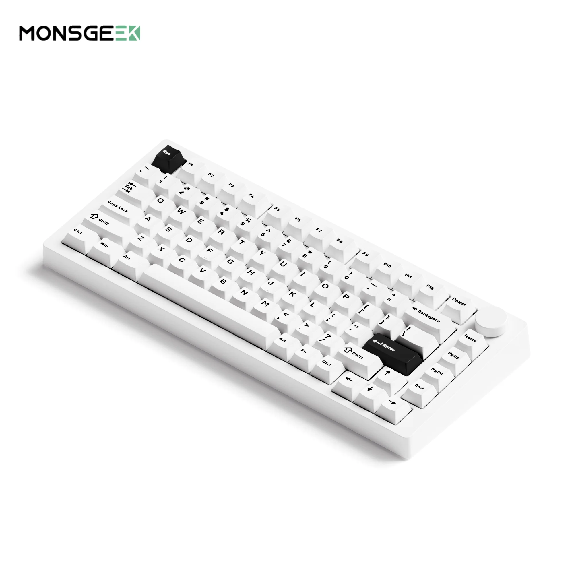 Akko MonsGeek-Teclado mecánico M1 V5, desmontaje rápido, montaje de junta 75%, RGB, 5 pines, intercambiable en caliente, teclado personalizado de aluminio