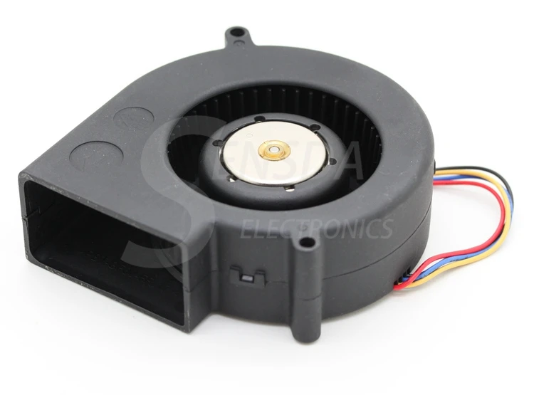 SXDOOL BFB1012VH 9733 soplador 12V 1.8A 5300RPM PWM Turbo ventilador centrífugo para servidor e industria DELL PE860 R200 - imagen 2