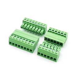 Bloques Terminales 3.5 mm de Paso - Macho y Hembra Tipo Aereo