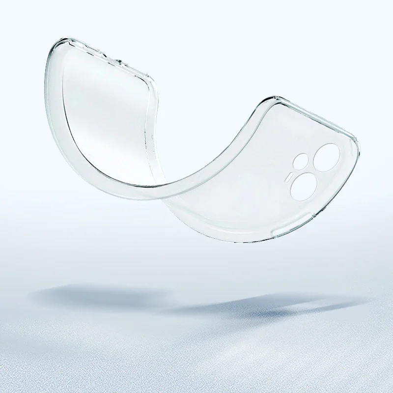 Funda de silicona transparente para móvil, carcasa ultrafina de TPU suave y transparente para Xiaomi Poco F5 Pro F5Pro 5G - imagen 5