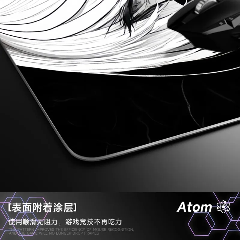 Alfombrilla de ratón de vidrio fotovoltaico templado suave FPS Esports 3,2mm alfombrilla de escritorio grande para juegos patrón personalizable accesorios para jugadores - imagen 5