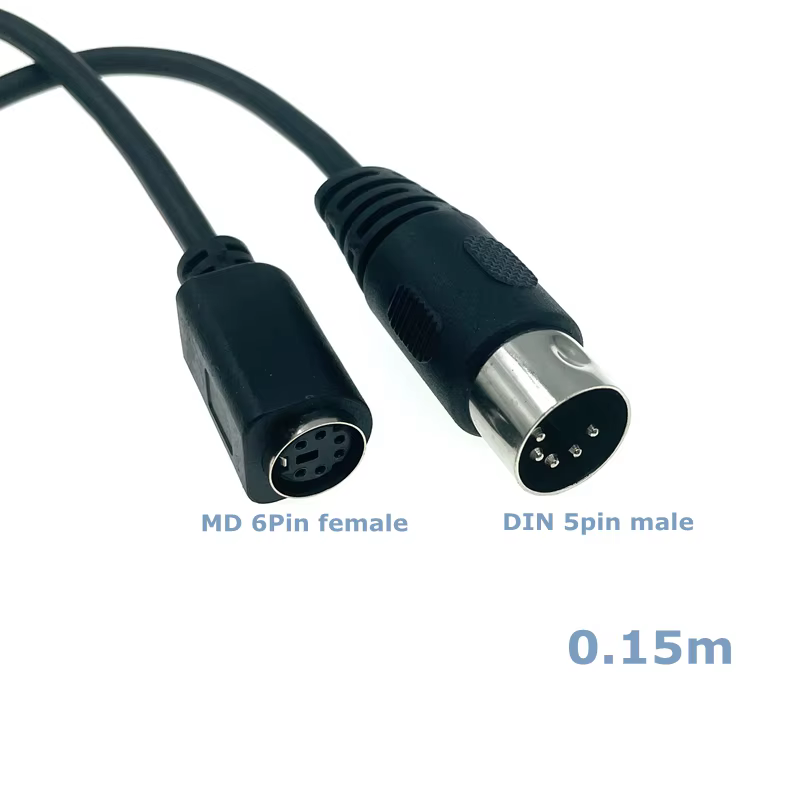 Adaptador PS2 Hembra a DIN Macho – Cable Teclado Ratón - imagen 3