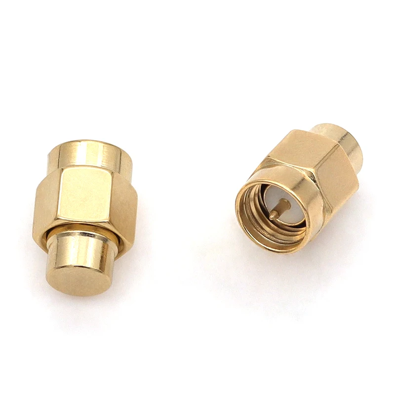 2/10/20 piezas 2W 6GHz 50 ohm SMA macho RF terminación Coaxial carga simulada tapa chapada en oro conectores Accesorios - imagen 3