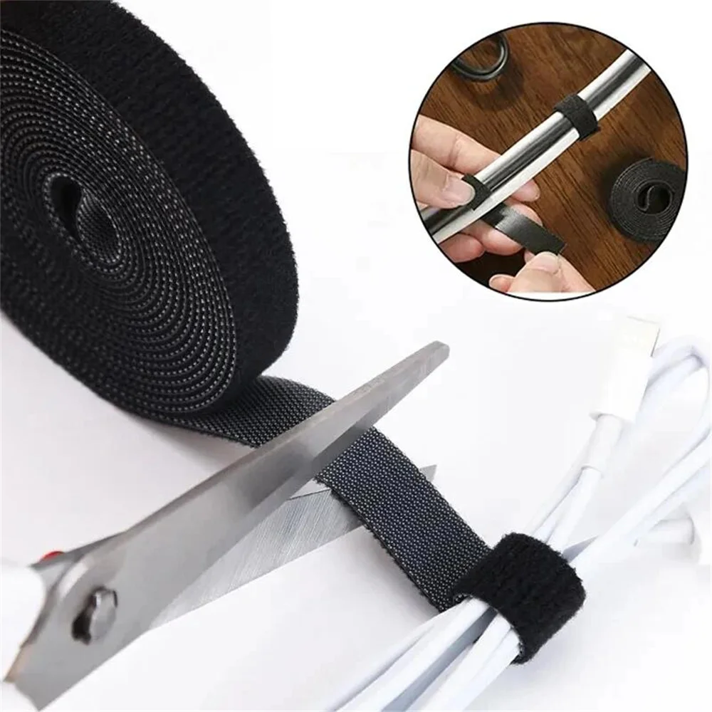 Organizador enrollador de cables, bridas en forma de lágrima, gestión de cables, Protector de cables de datos para teléfono, ratón, auricular, soporte de Cable, protección de cables