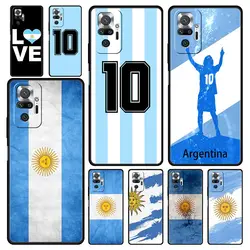 Funda Xiaomi Redmi Note 13/12/11 Pro – Bandera Argentina