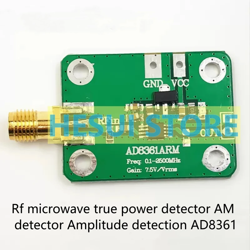 Módulo AD8361 100MHz - 2,5 GHz RF TruPwr Módulo detector de potencia verdadera Detector de potencia momentáneo Módulo detector de amplitud AM