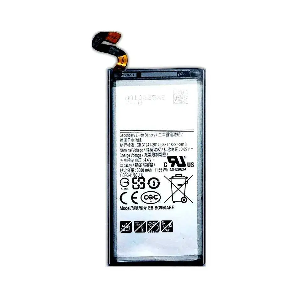 Batería de teléfono móvil 3000Mah para Samsung Galaxy S8 G950 EB-BG950ABE reemplazo confiable - imagen 2