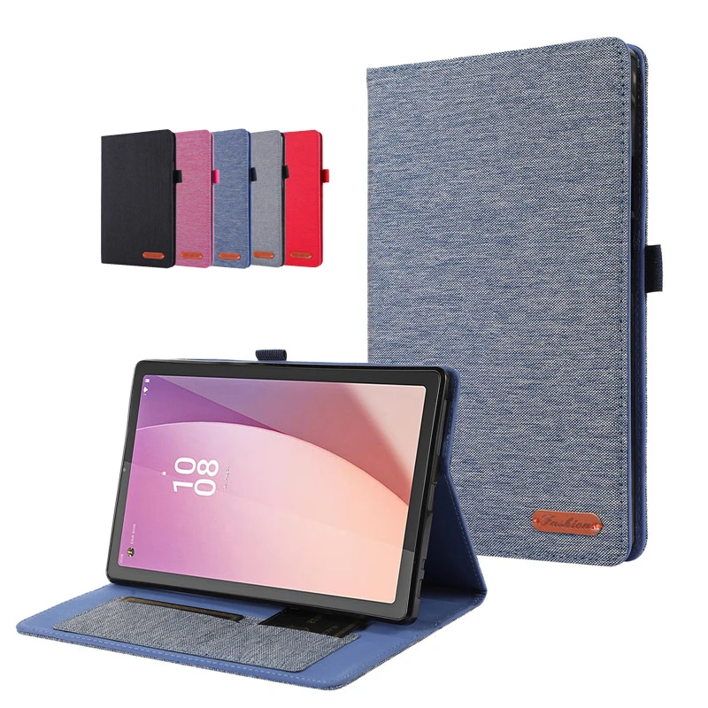 Funda de silicona suave con soporte para tableta Lenovo Tab M9 TB310FU TB310XC, carcasa tipo libro de 9 pulgadas