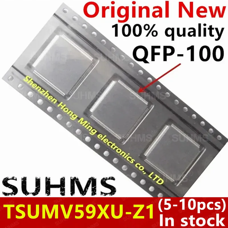 (5-10 piezas) 100% nuevo conjunto de chips TSUMV59XU-Z1 TSUMV59XU Z1 QFP-100