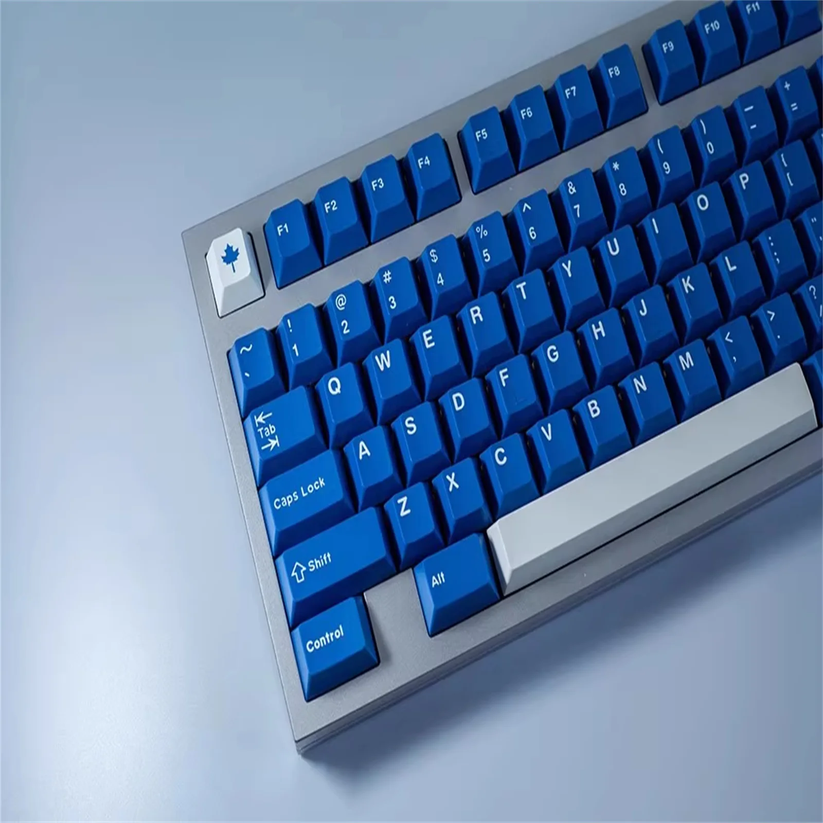 Juego de teclas GMK clásicas azules, teclas ABS de 172, teclas moldeadas de dos colores, teclas de altura de cereza para teclado mecánico MX Switch - imagen 3