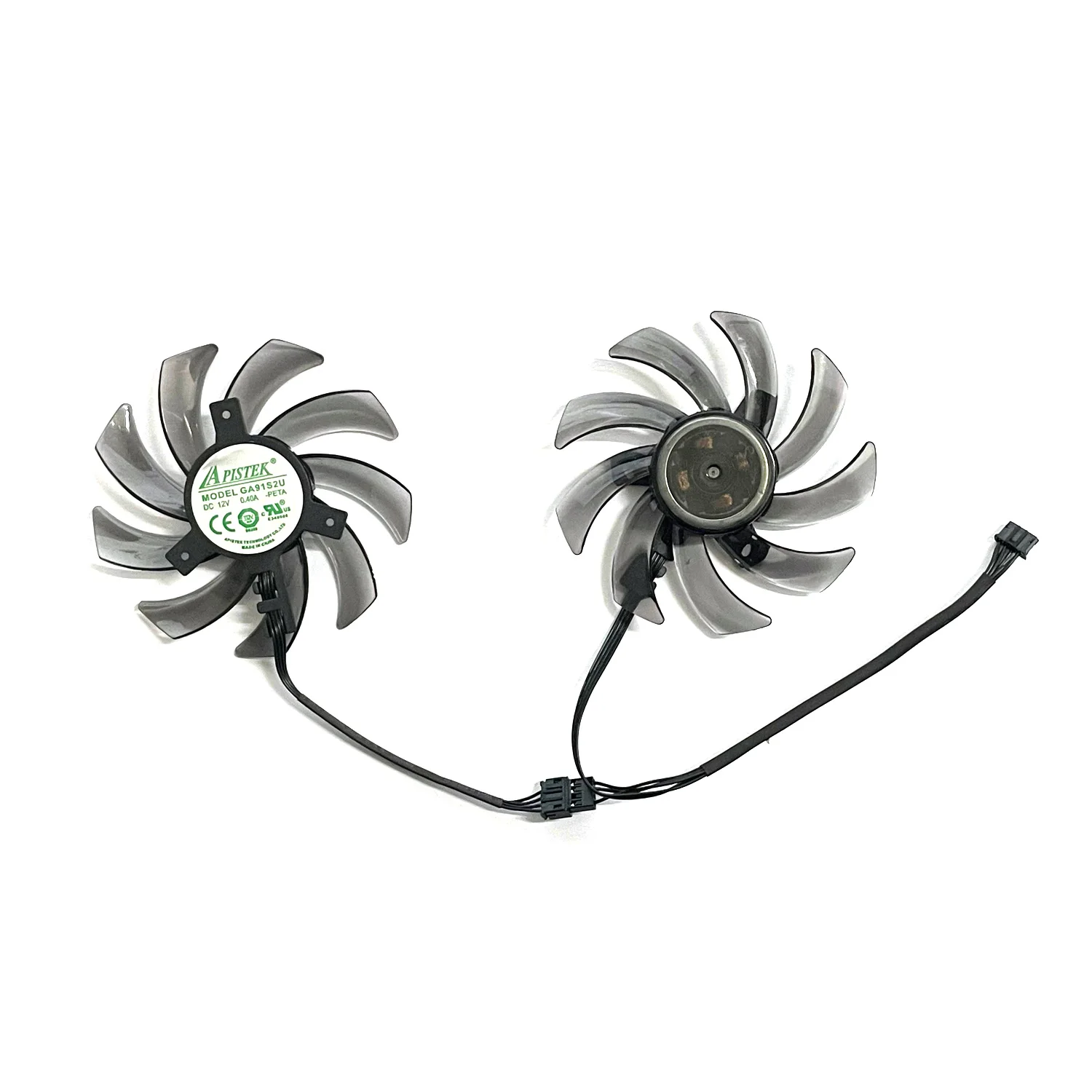 2 uds 85mm FDC10H12S9-C GA91S2U 4pin para Tongde Geforce GTX 1070 Ti 1070 1060 1080 GTX1060 ventilador de refrigeración de tarjeta gráfica dual - imagen 4