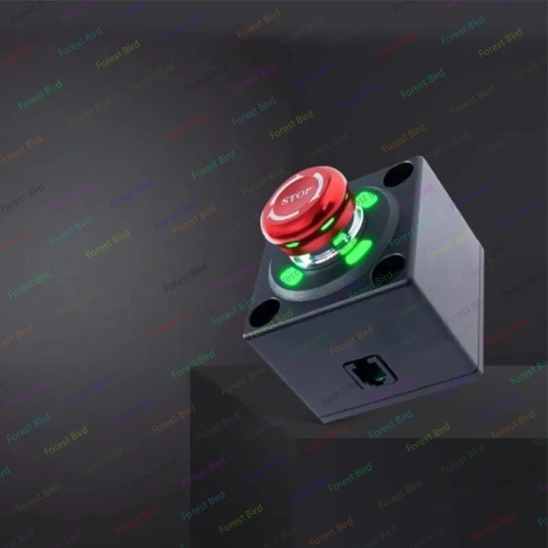 Para interruptor de parada de emergencia SIMAGIC, simulador de carreras con cabeza de cristal, Base de accionamiento directo, pérdida rápida de energía - imagen 3