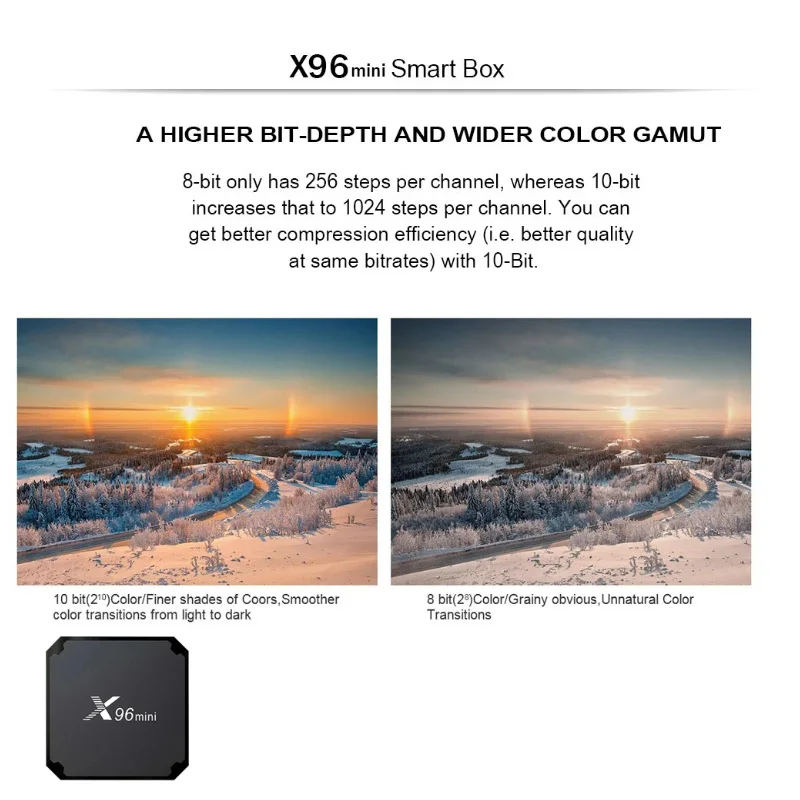 Dispositivo de TV inteligente X96 Mini, decodificador con Android 11, H313 S, cuatro núcleos, 2GB, 16GB, WiFi 4G, reproductor multimedia, 4K, HD - imagen 4