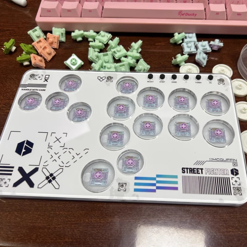 Kailh Saker Mini interruptor de perfil bajo, interruptor de teclado mecánico de acción rápida de viaje Total ultracorto para tecla de perfil bajo - imagen 5