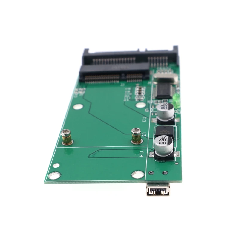 Unidad de estado sólido Msata de alta calidad a Sata 15 + 7 adaptador convertidor de 22 pines con interfaz Mini USB para interfaz de ordenador portátil de escritorio - imagen 4
