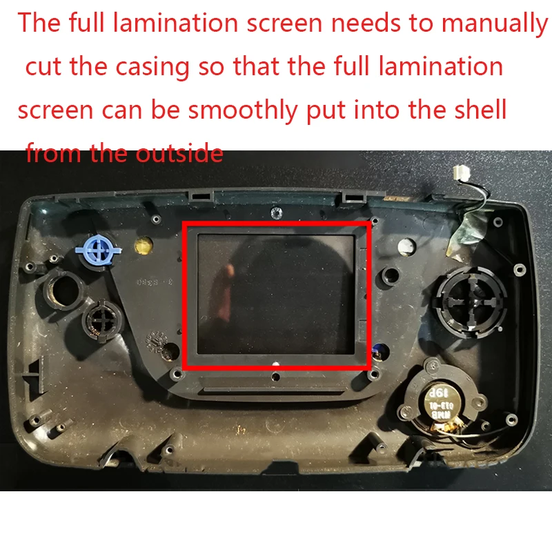 Pantalla LCD OGS todo en uno V-4.2 para SEGA Game Gear GG, soporte de brillo ajustable, kits Mod de salida VGA - imagen 3