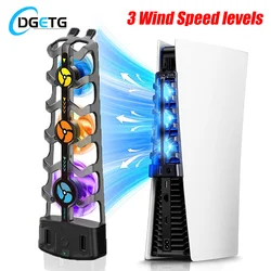 Ventilador RGB para PS5 – Refrigeración Silenciosa
