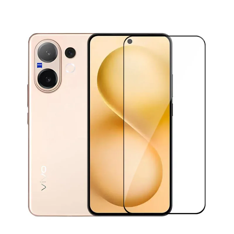 Vidrio de cubierta completa para Vivo V60 vidrio templado Vivo V60 Protector de pantalla HD película protectora de lente de teléfono Vivo V60 - imagen 3