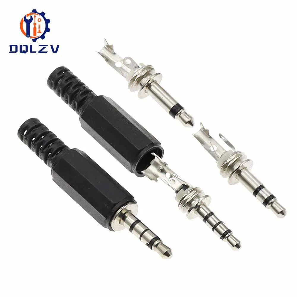 Conector RCA de 3,5mm, 2, 3, 4 polos, Mono estéreo, Audio y vídeo, conector de Cable de auriculares con enchufe de Audio Dual para toma de auriculares - imagen 5