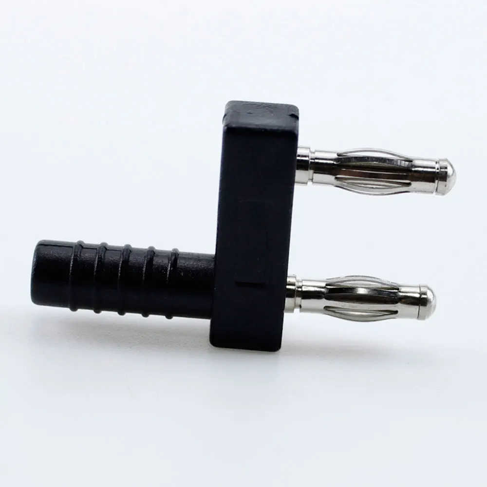 Enchufe banana de 4mm, puente de enchufe de cortocircuito, Orbit 1/2 "hembra, espaciado de 14mm, 30Vac /60Vdc negro 32A 4mm - imagen 3