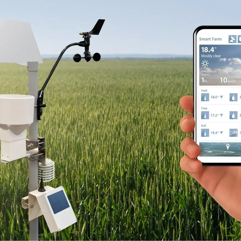 H7BC I2C Interfaces SPI Módulo sensores presión barométrica con sensores temperatura y control climático diseño - imagen 5