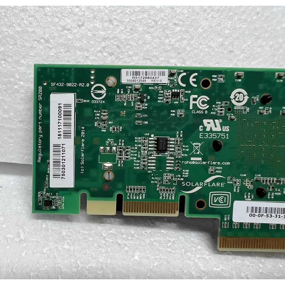 Para Solarflare perfil completo NIC 40Gb 10Gb Ethernet SF432-9022-r2 SFN7503