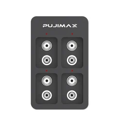 Cargador USB Inteligente 4 Ranuras – Baterías Ni-MH Ni-Cd Li-ion