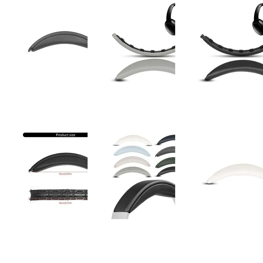 Cojín banda para cabeza auriculares R53C para QC35 II Reemplazo auriculares Mostín viga viga almohadilla