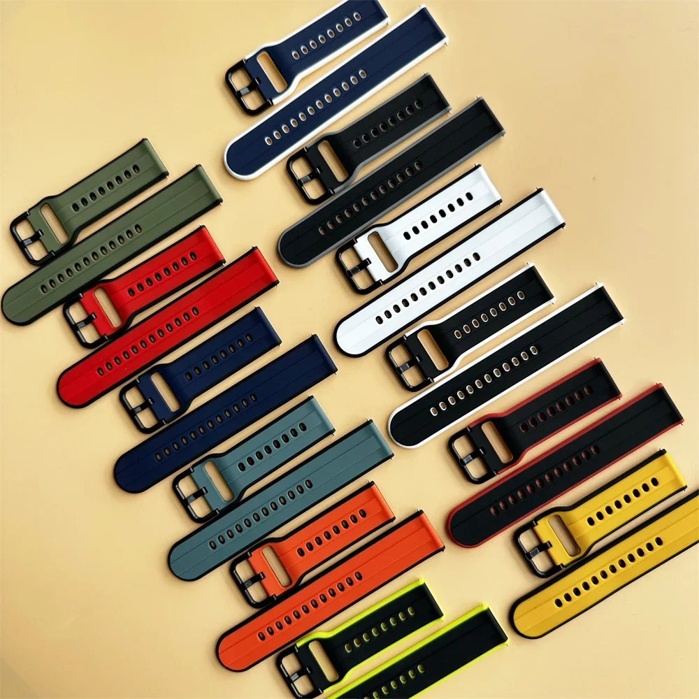 Correa de silicona para SUUNTO VERTICAL 9 5 Peak DLC/PRO 3, banda de Fitness para SUUNTO RACE, pulsera deportiva transpirable de 20 y 22mm - imagen 3