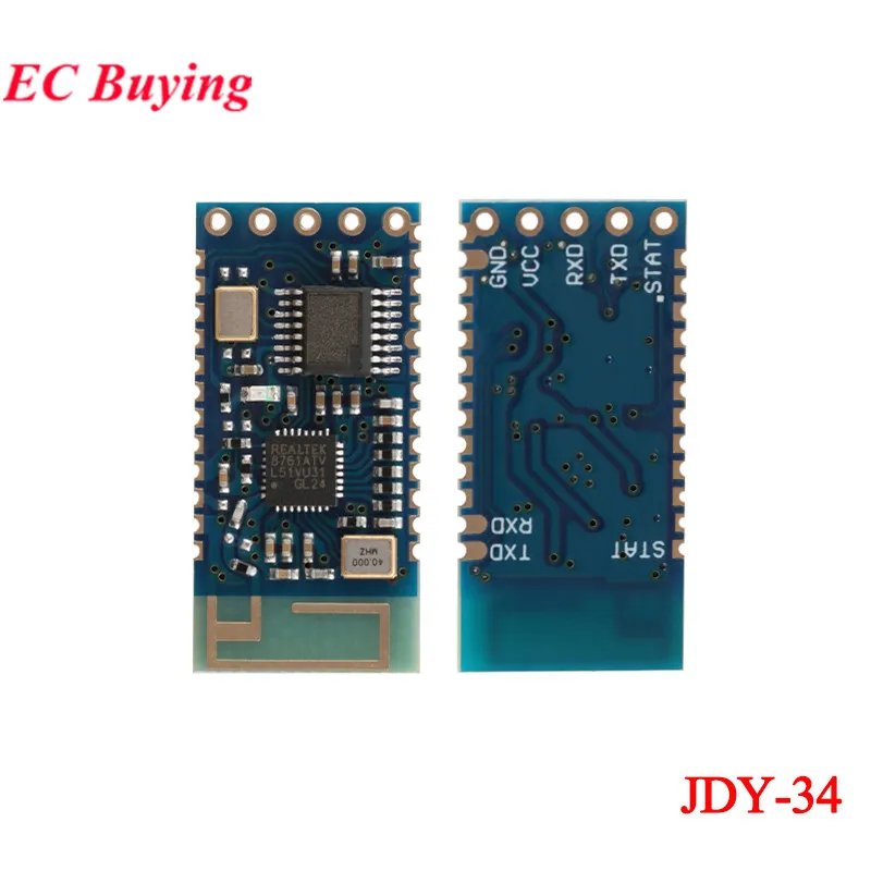 JDY-34 SPP 2,4G Host modo Dual compatible con Bluetooth BLE 4,2 módulo SPP-C HC-05 HC-06 impresora JDY-30/31/32/33 JDY 34
