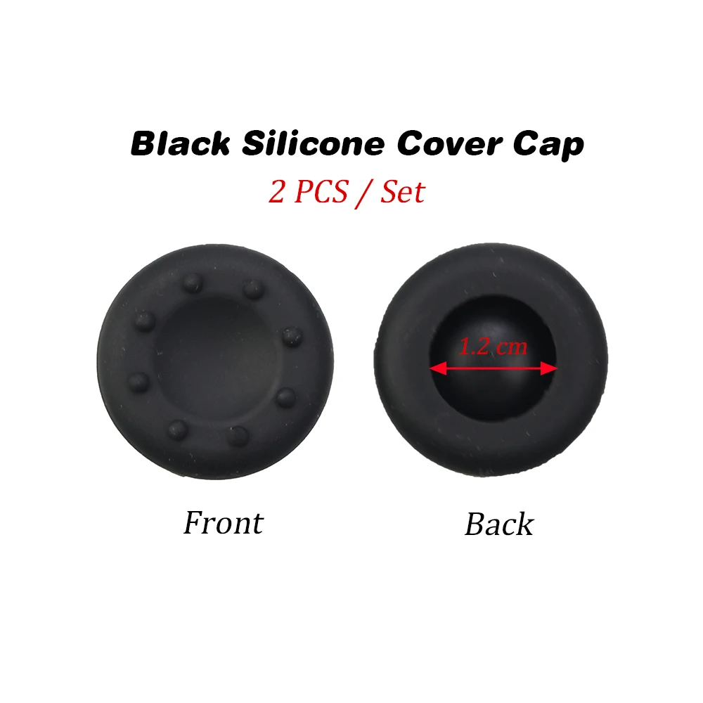 Botones ABXY de Metal de aluminio, tapa de cubierta de silicona antideslizante, Kit de tornillos T8 para mando de Xbox 360, 1 Juego - imagen 5