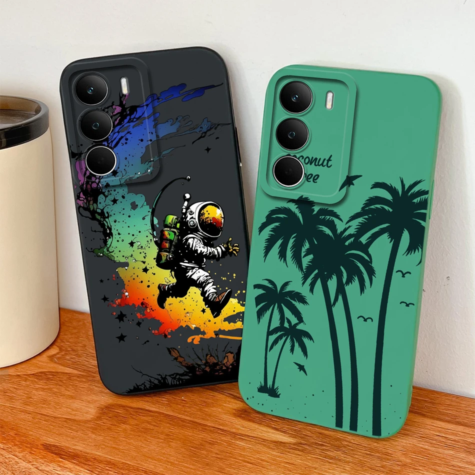 Para Realme C71 4G Funda de teléfono diseño lindo protección completa contraportada para RealmeC71 Funda de silicona líquida suave anticaída - imagen 3