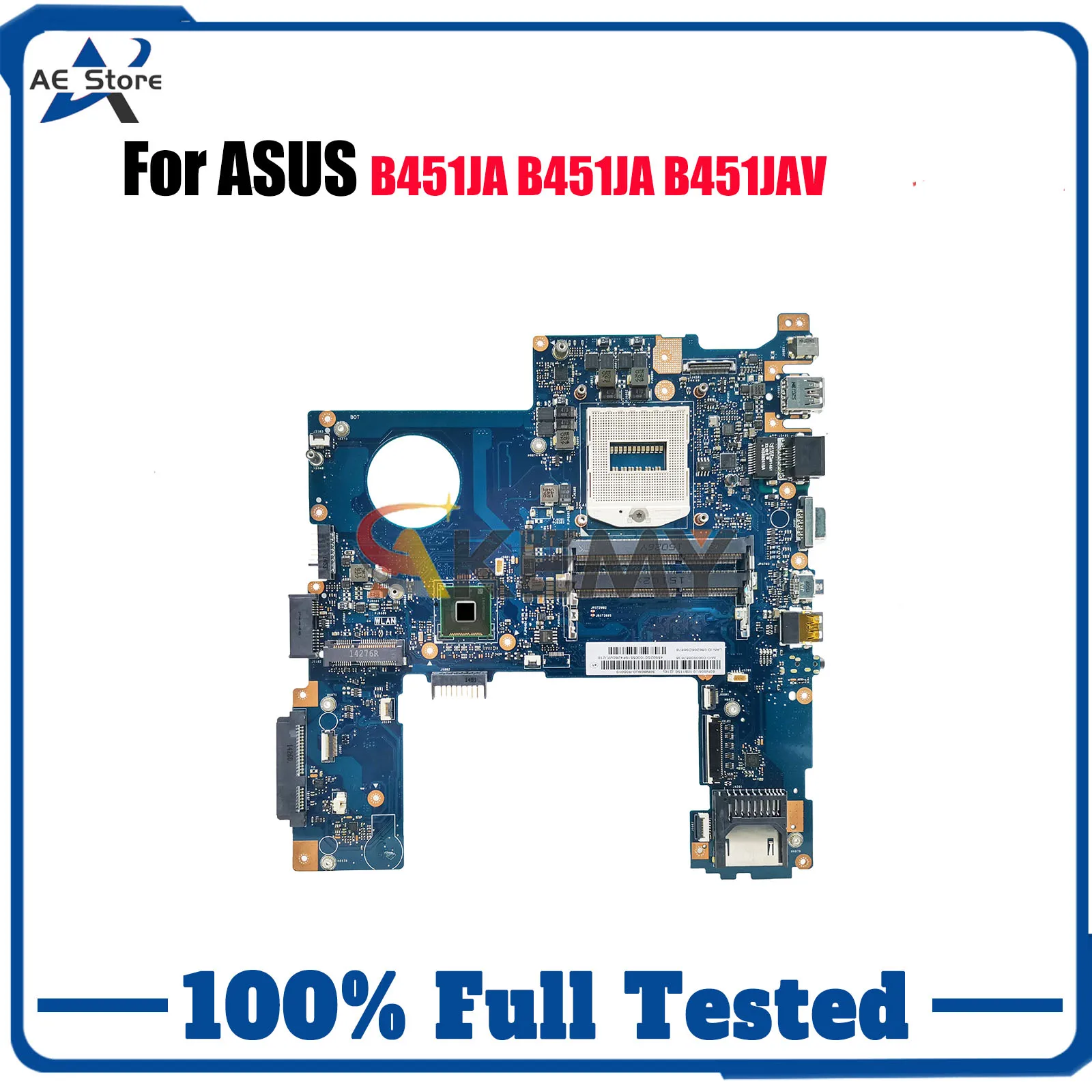 Placa base para ordenador portátil B451JA para ASUS ExpertBook B451J B451JA B451JAV placa base para portátil en stock 100% pruebas OK envío rápido