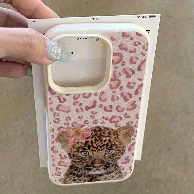 Nueva funda de teléfono TPU con bonito estampado de animales para iPhone 11 12 13 14 15 16 17 Pro Max XS X XR 16E 16 Plus 17 Air funda de silicona suave - imagen 2