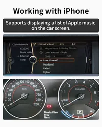 Adaptador Bluetooth aptX-HD BMW y Mini Cooper USB AUX iPod iPhone