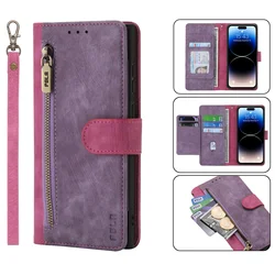Solt Funda Cuero Google Pixel 9 Pro XL - Billetera Antirrobo Cremallera