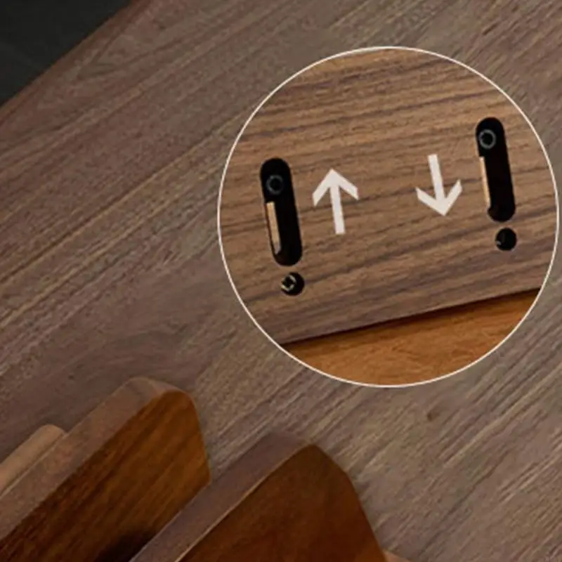 Soporte madera nogal compacto actualizaciones soporte nogal para teléfonos inteligentes K1KF - imagen 4